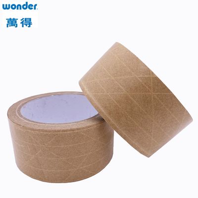 نوار بسته بندی کاغذ کرفت برای تقویت خط ضخامت 0.130mm برای جعبه های مقوا