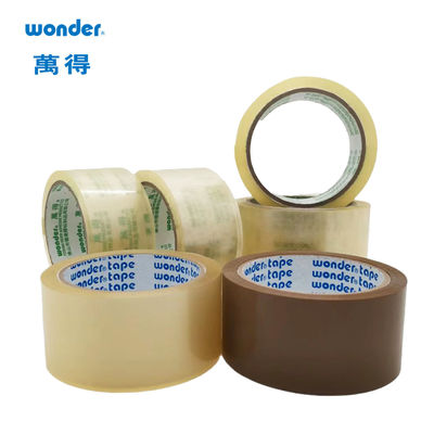 نوار بسته بندی چسبنده BOPP چسبندگی آکریلی 0.080mm مبتنی بر آب
