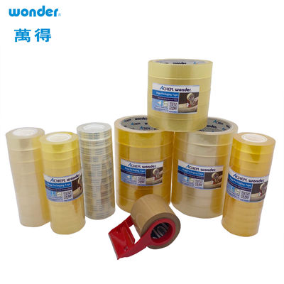 پوشه هدیه BOPP صاف نوار اداری 15mm عرض نوع برش امتیاز برای مدرسه