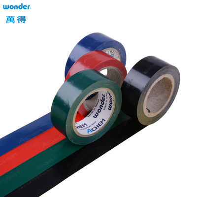 نوار شیشه ای PVC سازگار با محیط زیست، نوار خطرناکی PVC مقاوم به ولتاژ
