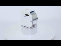 نوار فلز آلومینیومی ترمیکی نقره ای ضخامت 0.1mm چسبندگی قوی